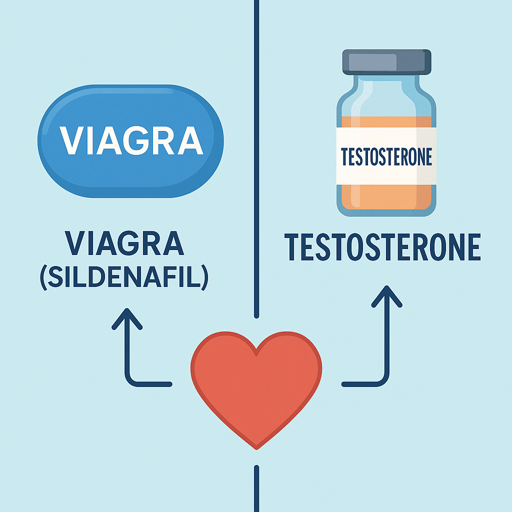 When Viagra Doesn’t Work: Could Low Testosterone Be the Missing Link?
